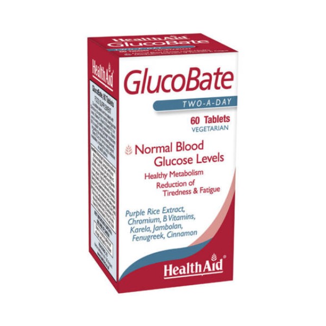 Health Aid GlucoBate 60 tabs