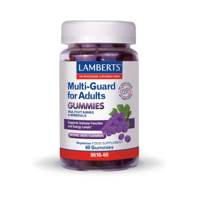 Lamberts Multi-Guard for Adults 60 Ζελεδάκια