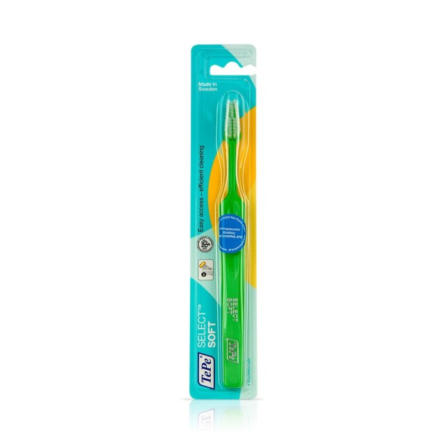 TePe Select Soft Οδοντόβουρτσα Χρώμα Πράσινο, 1 τεμάχιο