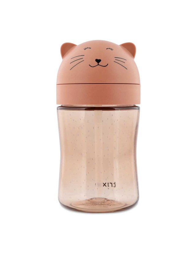 Trixie Straw Cup 9m+ Mrs. Cat 300ml