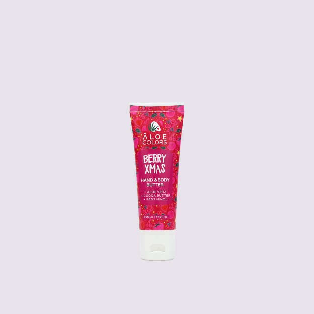 Aloe Colors Hand & Body Butter Berry Xmas 50ml