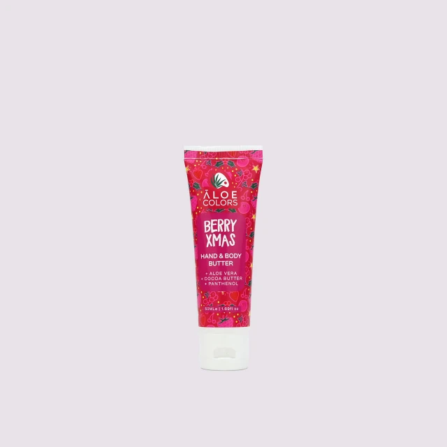 Aloe Colors Hand & Body Butter Berry Xmas 50ml