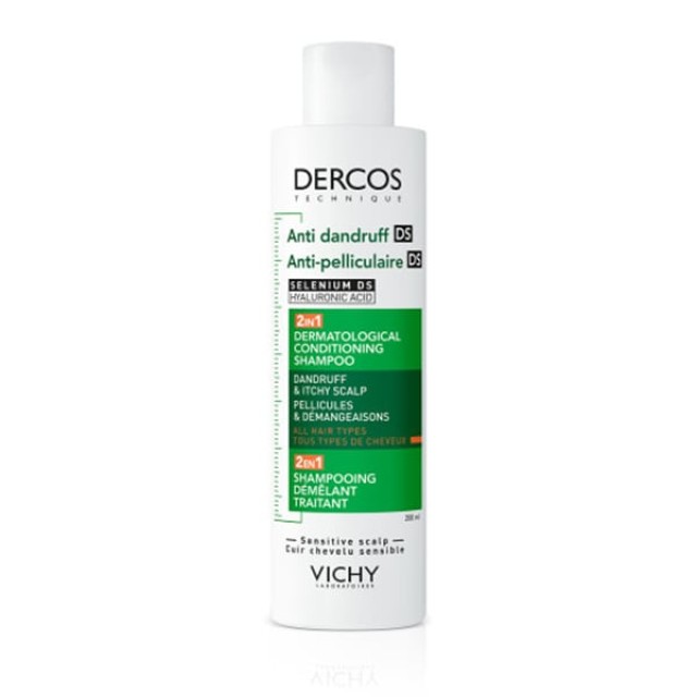 Vichy Dercos Anti-Dandruff DS 2in1 Conditioning Shampoo 200ml