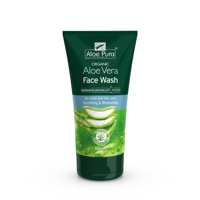 Optima Organic Aloe Vera Face Wash 150ml
