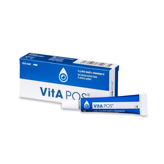 Vita-Pos Ointment with Vitamin A Οφθαλμική Αλοιφή 5gr