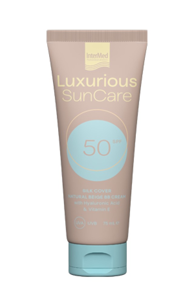 Intermed Luxurious SunCare SPF50 Silk Cover Natural Beige BB Cream 75ml
