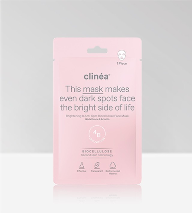 Clinea Brightening & Anti-Spot Biocellulose Face Mask 1τμχ