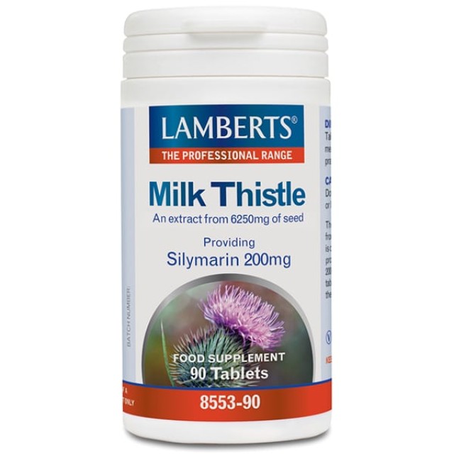 Lamberts Milk Thistle 6250mg 90tabs