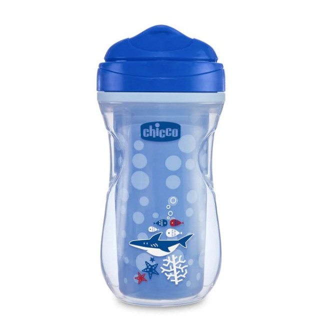 Chicco Active Cup 14m+ Χρώμα Μπλε 266ml, 1 τμχ