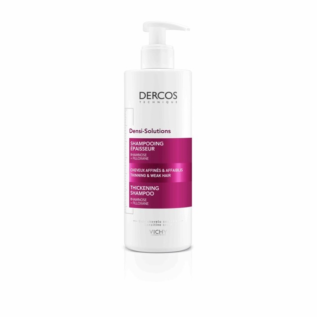 Vichy Dercos Densi-Solution Σαμπουάν Πυκνότητας για Λεπτά και Αδύναμα Μαλλιά 400ml