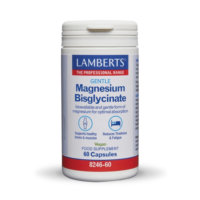 Lamberts Gentle Magnesium Bisglycinate 60 capsules