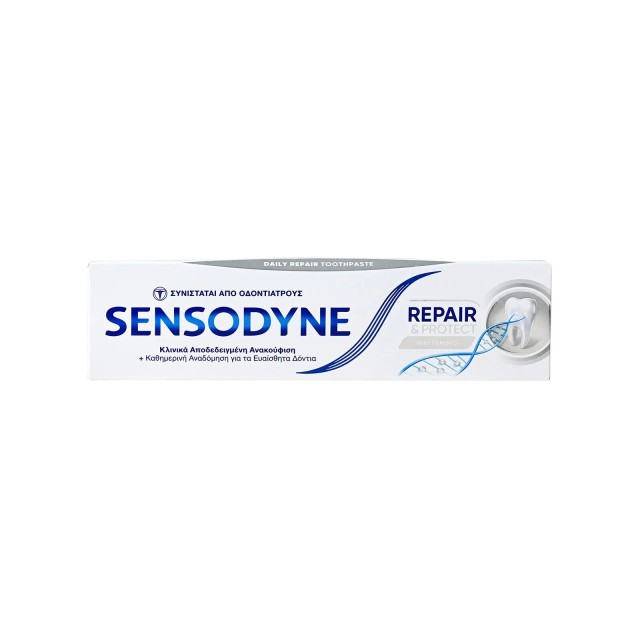 Sensodyne Repair & Protect Whitening, Οδοντόκρεμα για τα Ευαίσθητα Δόντια 75ml