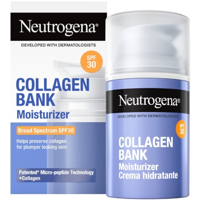 Neutrogena Collagen Bank Ενυδατική Κρέμα με SPF30 50ml