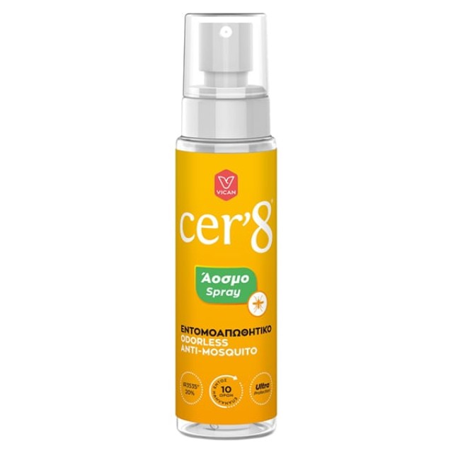 Vican Cer8 Άοσμο Εντομοαπωθητικό Spray Odorless 100ml