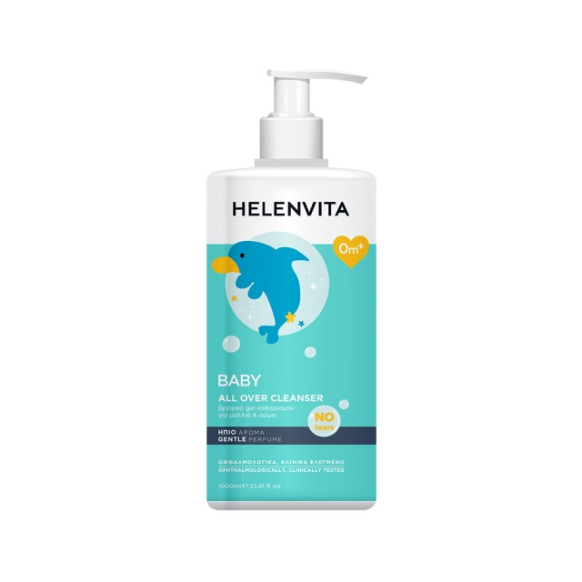 Helenvita Baby All Over Cleanser Perfume Cotton Extract & Panthenol 1Lt