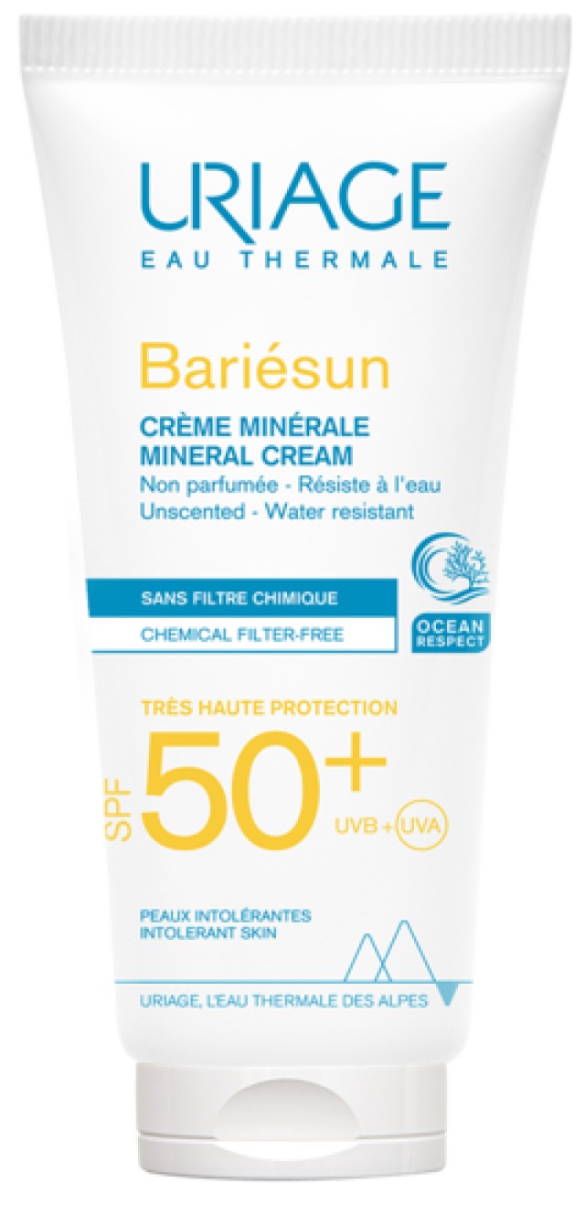 Uriage Bariesun Mineral Cream SPF50+ 100ml