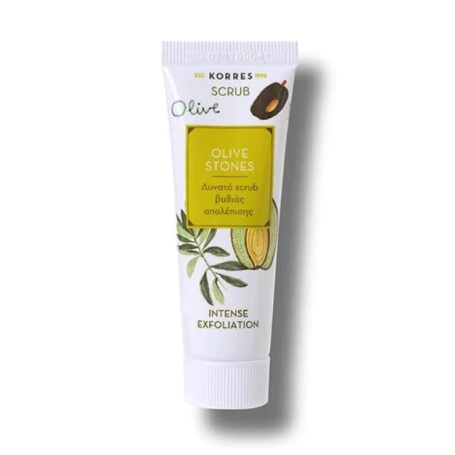 Korres Olive Stones Ιntense Exfoliation, Δυνατό Scrub Βαθιάς Απολέπισης 18ml