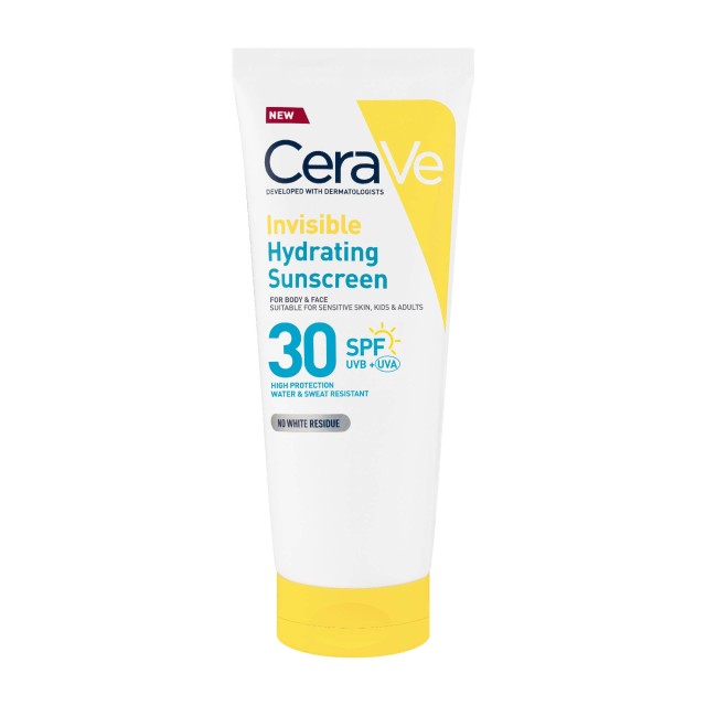 Cerave Invisible Hydrating Sunscreen SPF30 75ml