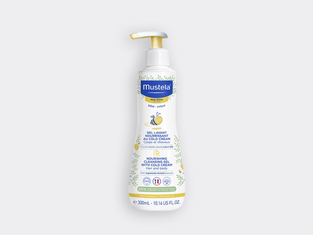 Mustela Baby Nourishing Cleansing Gel with Cold Cream 300ml