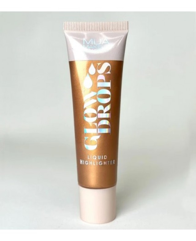 MUA Liquid Highlighter Glow Drops Bronzed Beauty 30ml