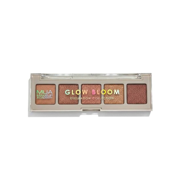 MUA 5 Shade Eyeshadow Palette Glow Bloom