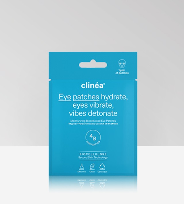 Clinea Moisturizing Eye Patches, 1ζευγάρι