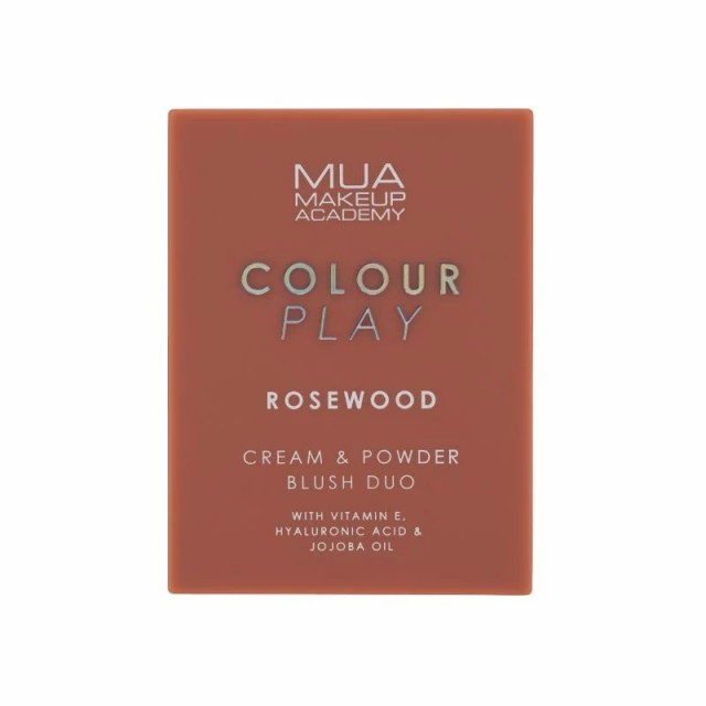 MUA Colour Play Cream & Powder Blush Duo Rosewood