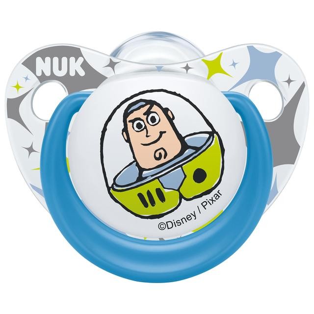 NUK Toy Story Πιπίλα Σιλικόνης 6-18m Χρώμα Γαλάζιο, 1τμχ