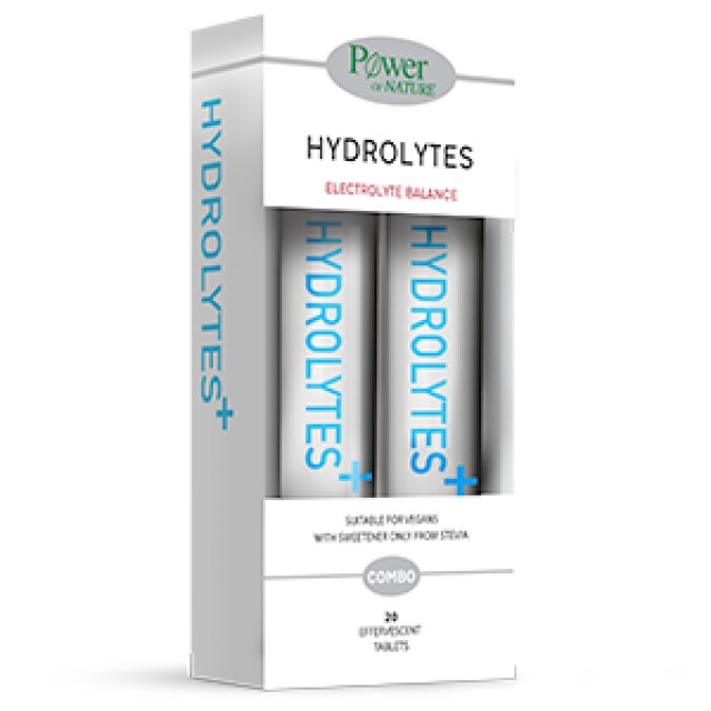 Power Health Hydrolytes+ 20 eff.tabs με γεύση λεμόνι + Δώρο Hydrolytes+ με γεύση λεμόνι 20 eff.tabs