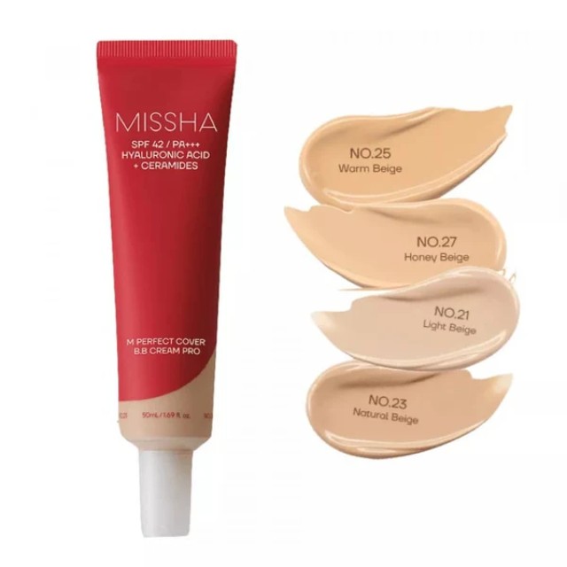 Missha Perfect Cover BB Cream Pro #25 Warm Beige Renew 50ml