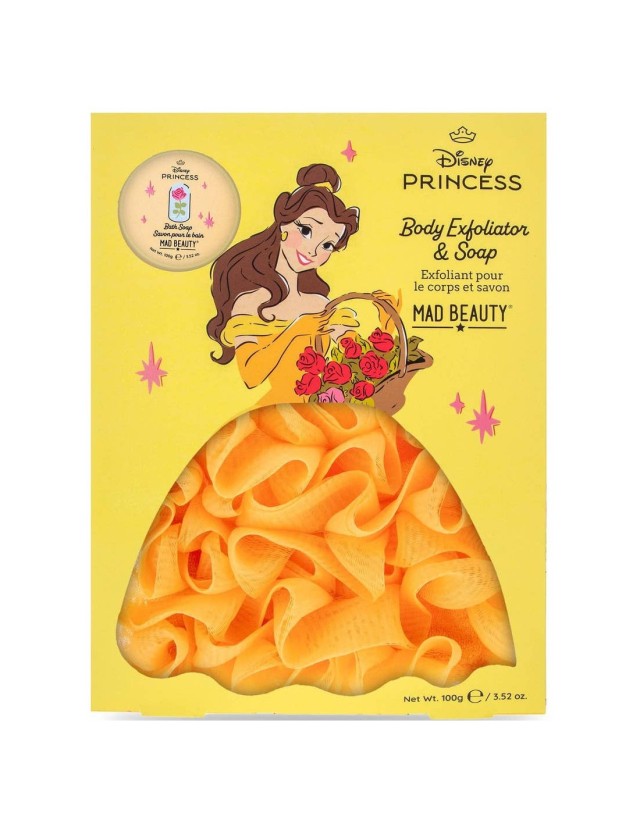 Mad Beauty Princess Belle Body Exfoliator & Soap