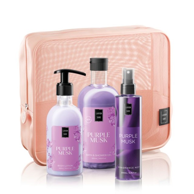 Lavish Care Body Care Set Purple Musk