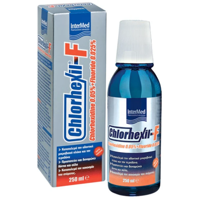 Intermed Chlorhexil-F Mouthwash 0.05% + 0.025% - 250ml