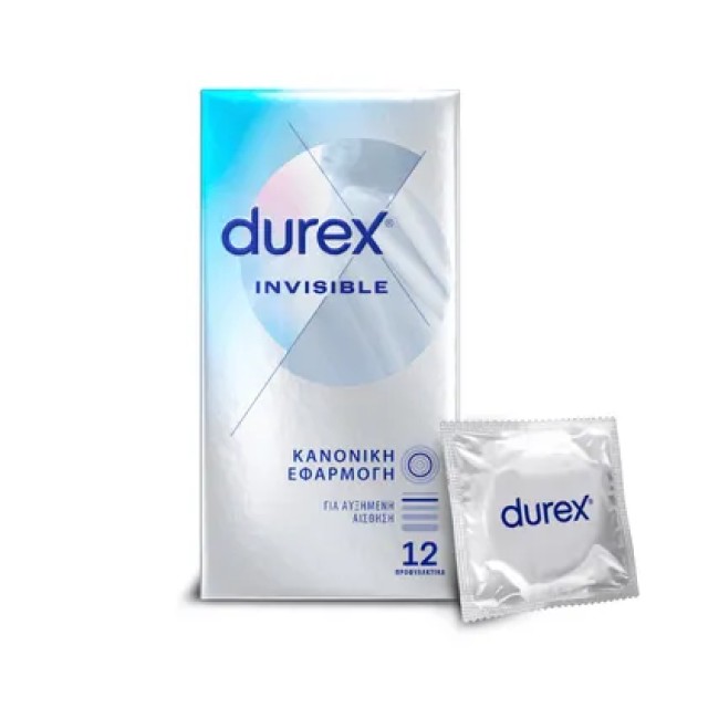 Durex Invisible 12τμχ