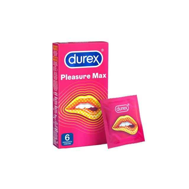 Durex Pleasure Max 6τμχ