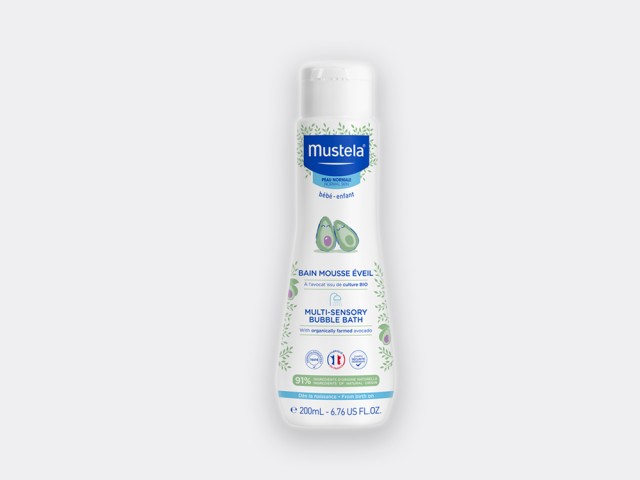 Mustela Baby Multi-Sensory Bubble Bath 200ml