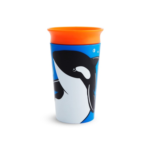 Munchkin Miracle Sippy Cup 12m+ Orca 266ml, 1τμχ