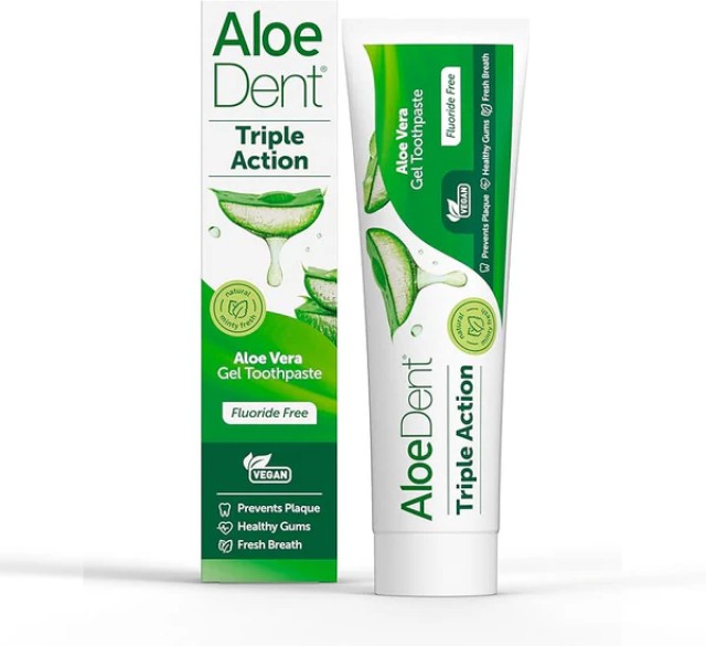 AloeDent Triple Action Gel Toothpaste 100ml