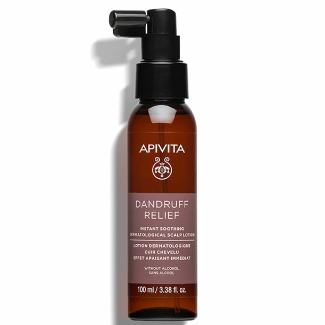 Apivita Dandruff Relief Λοσιόν Άμεσης Ανακούφισης για Ξηρή & Λιπαρή Πιτυρίδα, 100ml