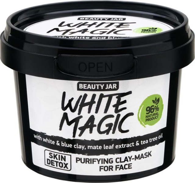 Beauty Jar White Magic Μάσκα Λεύκανσης Για Το Πρόσωπο 120ml