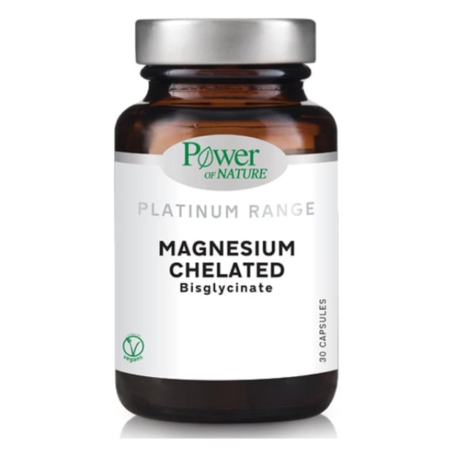 Power Health Platinum Range Magnesium Chelated 100mg, 30 Κάψουλες