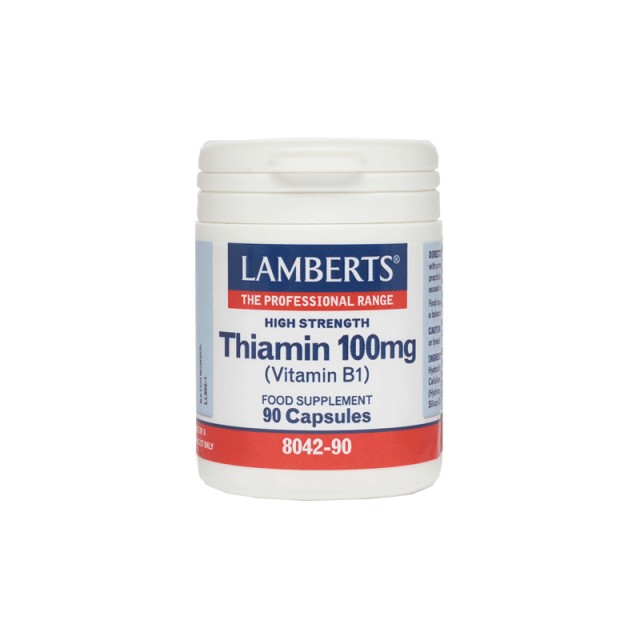 Lamberts Thiamin 100mg (Vitamin B1) 90caps