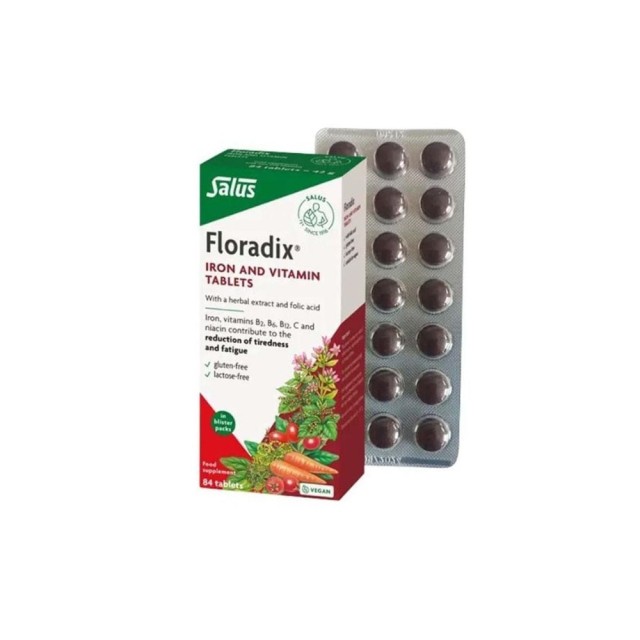 Power Health Floradix Iron And Vitamin 84tabs