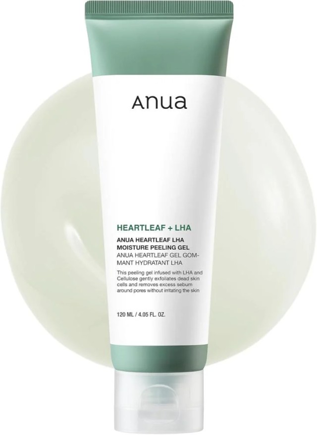 Anua Heartleaf LHA Moisture Peeling Gel Ήπιο Ενυδατικό Gel Απολέπισης 120ml