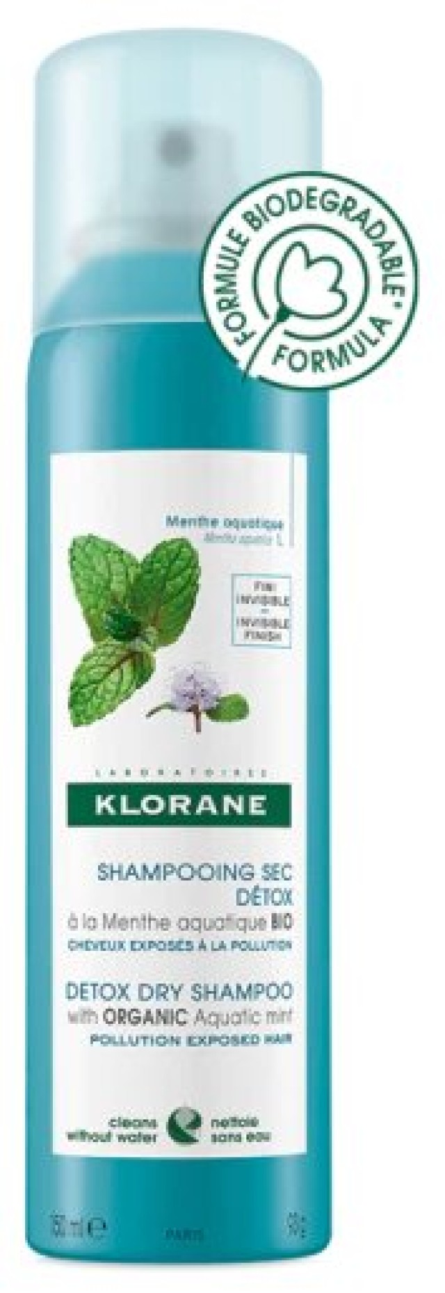 Klorane Dry Shampoo Ξηρό Σαμπουάν από Εκχύλισμα Μέντας για τα Λιπαρά Μαλλιά 150ml