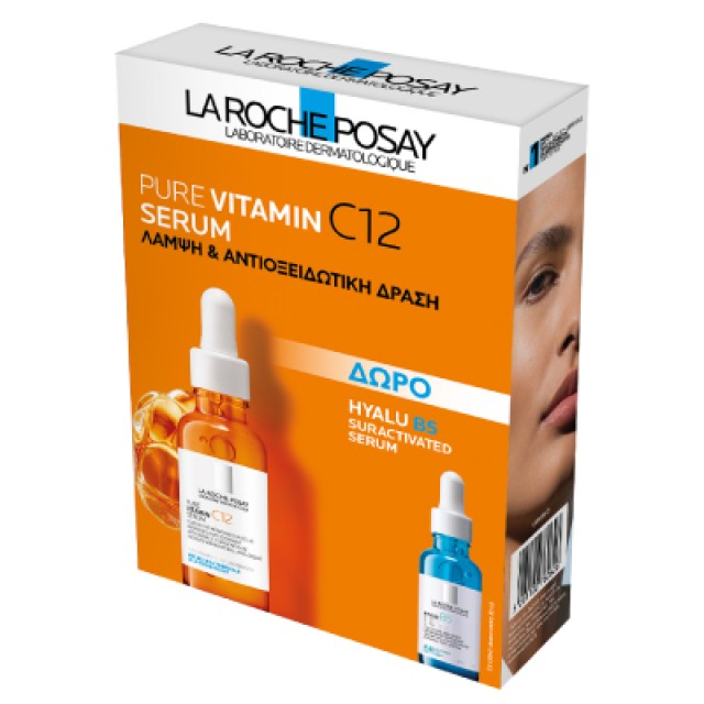La Roche Posay Pure Vitamin C12 Serum 30ml & Δώρο Suractivated Hyalu B5 10ml