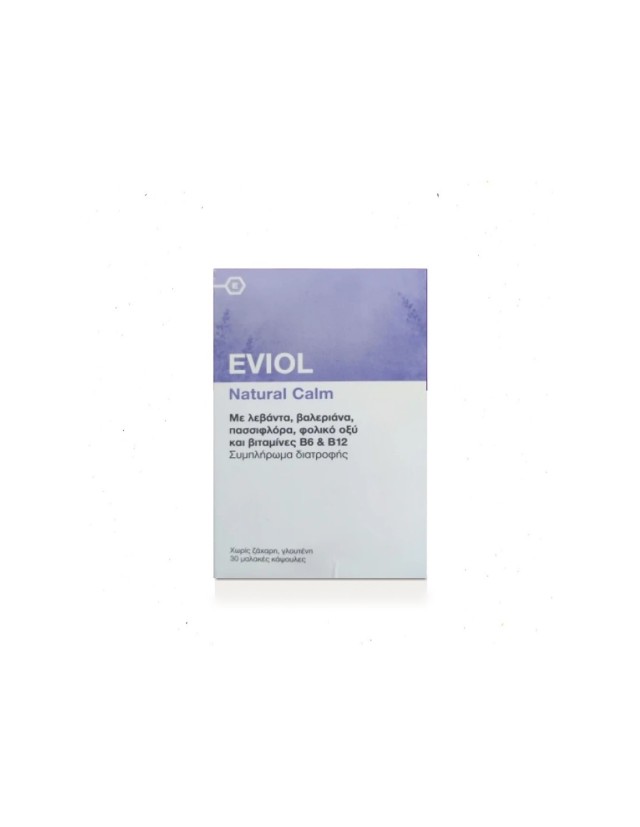 Eviol Natural Calm 30 Soft Capsules