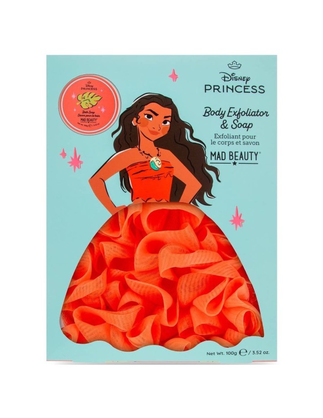 Mad Beauty Princess Moana Body Exfoliator & Soap