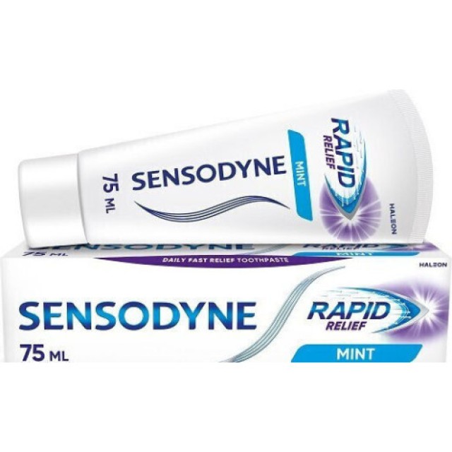 Sensodyne Rapid Relief Γεύση Μέντα, 75ml