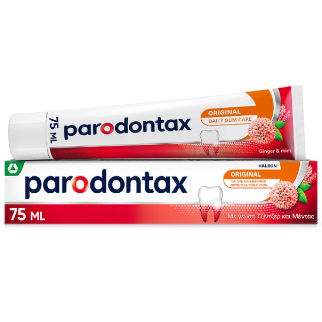 Parodontax Toothpaste Original Herbal με Γεύση Μέντας και Τζίντζερ 75ml
